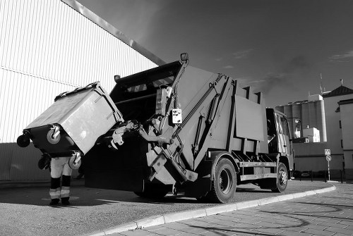 Professional team handling office clearance in Shepherdsbush